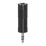 Hama adapter sztereo 3,5mm jack dugó - 6,3mm jack aljzat 00205196