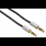 Hama Aluline 3,5mm jack - 3,5mm jack audio összekötő audio kábel 2m (80869)