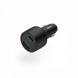 Hama Autós töltő USB A + TYPE-C PD+QC 32W Black 00201690