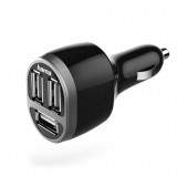 Hama autós töltő USB,TRIPLA 5,2A (173603)