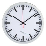 Hama Bahnhof Kvarcóra Kör alakú Ezüst, Fehér (136244)