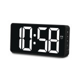 HAMA Bali Digital Alarm Clock, with Temperature Display, Night Mode, black - 185896
