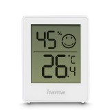 Hama Baros Thermometer and Hygrometer Digital for Indoors Set of 2 Időjárás Állomás White 00222233