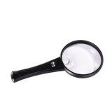 Hama Basic 90 LED nagyító 4x Fekete (h5445)