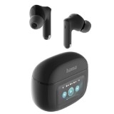 HAMA  BLUETOOTH HEADSET "SPIRIT TOUCH" ANC TWS,KIJELZŐVEL, FEKETE - 221820