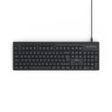 HAMA CK-200 USB Keyboard, Cabled, 8 Media Keys, black, QWERTZ HU - 13173052