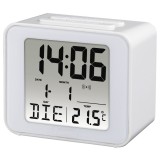 Hama Cube Digital Clock White 00186305