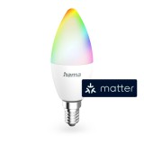 Hama E14 RGBW 4,9W Matter Smart LED 00176641