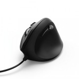 Hama EMC-500 Vertical Ergonomic Mouse Black  00182698