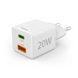 Hama Fast Charger GaN Mini Charger 20W White 00201991