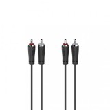 Hama FIC 2RCA-2RCA öszzekötőkábel 1,5m Black 00205257