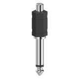 Hama FIC 6,3 mm jack (M) -  RCA (F) adapter