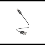 Hama FIC E3 adatkábel lightning 0,2m - fekete (201578)