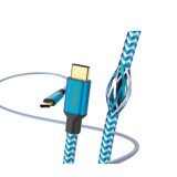 Hama FIC E3 adatkábel usb type-c - type-c Reflective 1,5m kék (201557)