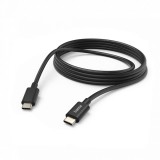 Hama FIC E3 USB 2.0 TYPE-C-TYPE-C töltő és adatkábel 3m Black 00201593