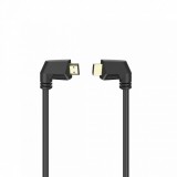 Hama FIC High Speed HDMI kábel ethernettel 90fok 1,5m Black 00205022