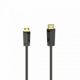 Hama FIC High Speed HDMI-Mini HDMI kábel ethernettel 1,5m Black 00205015