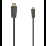 Hama FIC TL high speed hdmi micro hdmi kábel ethernettel, 1,5m (205016)