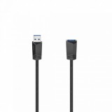 Hama FIC USB 3.0 A hosszabbító kábel 1,5 m Black 00200628