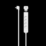 HAMA FIP HÁLÓZATI ELOSZTÓ, 5 RÉSZES+2x USB C, 17W, KAPCSOLHATÓ, 1,4M, FEHÉR - 223191