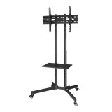 Hama FITV Trolley Gurulós Fali tartó 32"-75" Black 00220874