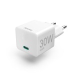 Hama Hálózati töltő USB Type-C Gan PD 30W White 00201998