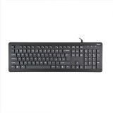 Hama KC-600 vízálló billentyűzet CZ/SK, fekete