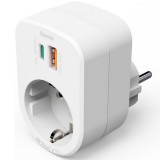 HAMA KONNEKTOR ADAPTER BÉPÍTETT TÖLTŐVELUSB-A,USB-C,30W,FIP - 223343