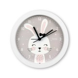 HAMA Maui Children's Clock, No Ticking, Desk Clock with Alarm Function, - 222201