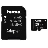 Hama micro SDHC 16GB Memóriakártya Class 10 UHS-I + Adapter (80 Mb/s)
