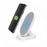Hama QI-FC-10S Wireless fast charger White 00201686