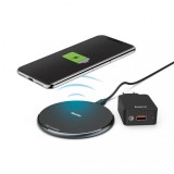Hama QI-FC10 Wireless Charger + QC 3.0, 10W Black 00201688