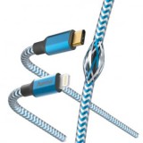 Hama Reflective USB-C - Lightning töltőkábel 1.5m kék (201561)
