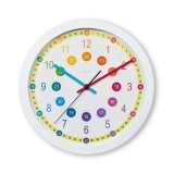 Hama Sal Children''''s Wall Clock No Ticking, for Children''''s Rooms Analogue Color 00222203
