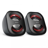 Hama Sonic Mobil 183 Notebook Speaker Black/Red  00173131