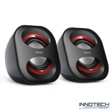 Hama Sonic Mobile 183 USB 3.0 2.0 multimédia sztereó hangszóró sztereó aktív hangfal (173131)