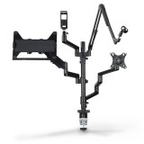 Hama Streaming Monitor Holder 4 arms Black 00004663
