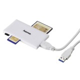 Hama Superspeed Slim Multi usb 3.0 külső kártyaolvasó sd micro sd - fehér (181017)