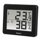Hama TH-130 Thermo / Hygrometer Időjárás Állomás Black 00186361