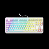 Hama uRage Exodus 220 TKL billentyűzet (HU, USB, RGB, fehér)