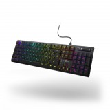 HAMA uRage Exodus 910 Low Profile vezetékes gamer billentyűzet, mechanikus, red switch (217834)
