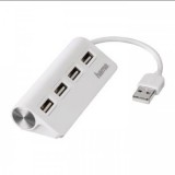HAMA USB 2.0 HUB (4 DB USB port) fehér (200120)