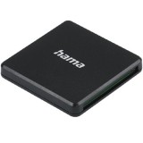 HAMA USB 3.0 Kártyaolvasó SD,MSD,CF, Fekete - 124022