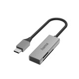 Hama USB 3.0 SD/microSD Card Reader Silver 00200131