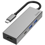 Hama usb 3.1 type-c hub (2 usb, 1 usb type-c) + hdmi (200107)