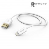 Hama USB-A - Lightning adatkábel 1,5m fehér (173640) (hama173640) - Adatkábel