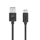 Hama USB-A to USB-C 60W Cable 1,2m Black 00086447