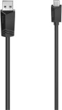 Hama USB-A to USB-C Cable 0,75m Black 00200631