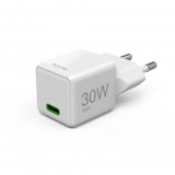 Hama USB-C mini hálózati töltő 30W fehér (00201982) (00201982)