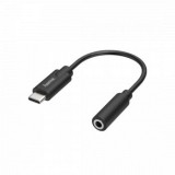 Hama USB-C Plug - 3.5 mm Jack Socket Stereo Audio adapter Black 00205282